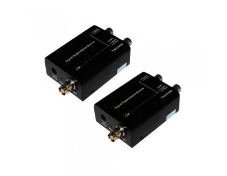 CCTV Camera Video Compressor Multiplexer 2 Cameras by 1 Cable connection